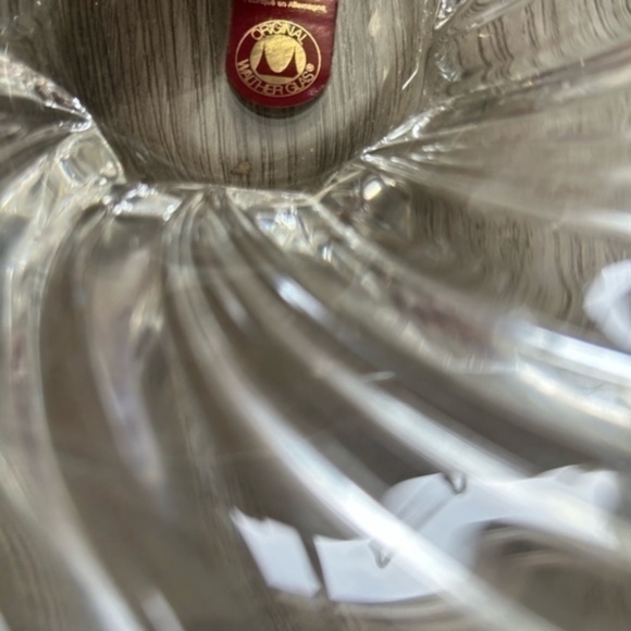 Vintage mid century WALTHERGLAS crystal candy serving dish. Made in Germany. - Picture 2 of 3